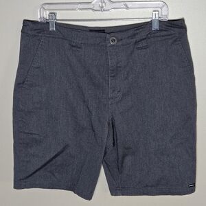 Men's O'neill Heathered Gray Hybrid Series Board CoastalCore Shorts, Size 34